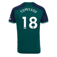 Echipament fotbal Arsenal Takehiro Tomiyasu #18 Tricou Treilea 2023-24 maneca scurta
